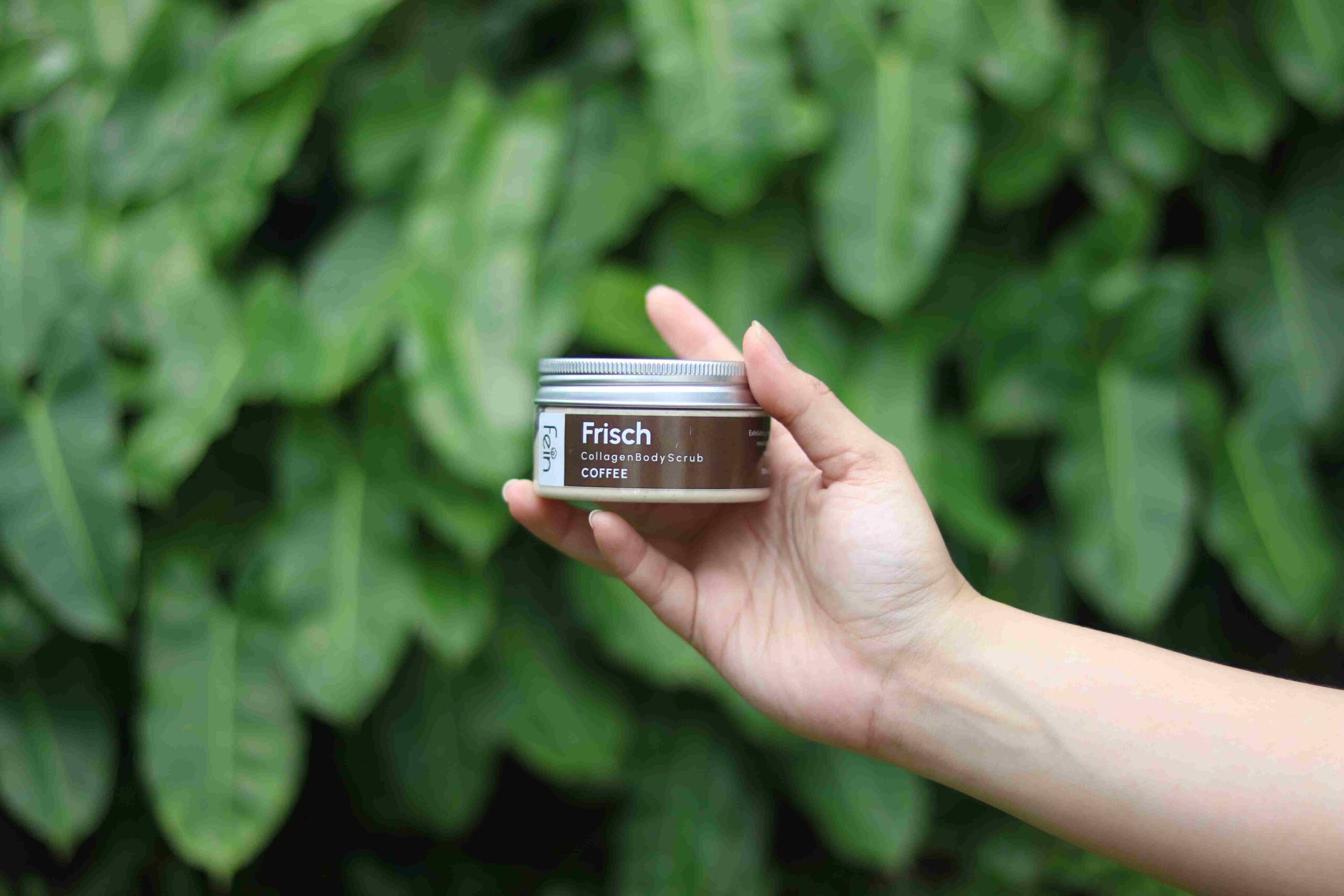 DISKON Bodycare FEIN skincare lokal Indonesia - Diskon Bodywash dan Body Scrub - Diskon Juli 2025 - Diskon Skincare Juli 2025 - Frisch Body Scrub Coffee | Stärken Body Wash FEIN | Starken Body Wash FEIN